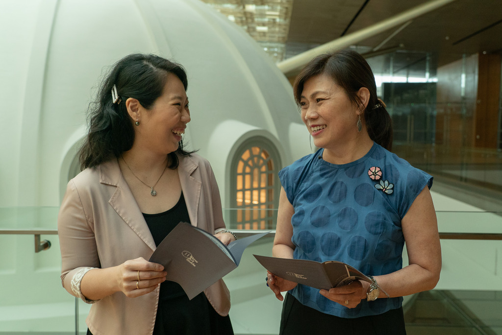 Arts administrator Alicia and medical doctor Mabel are two of the driving forces behind National Gallery Singapore's Slow Art Programme